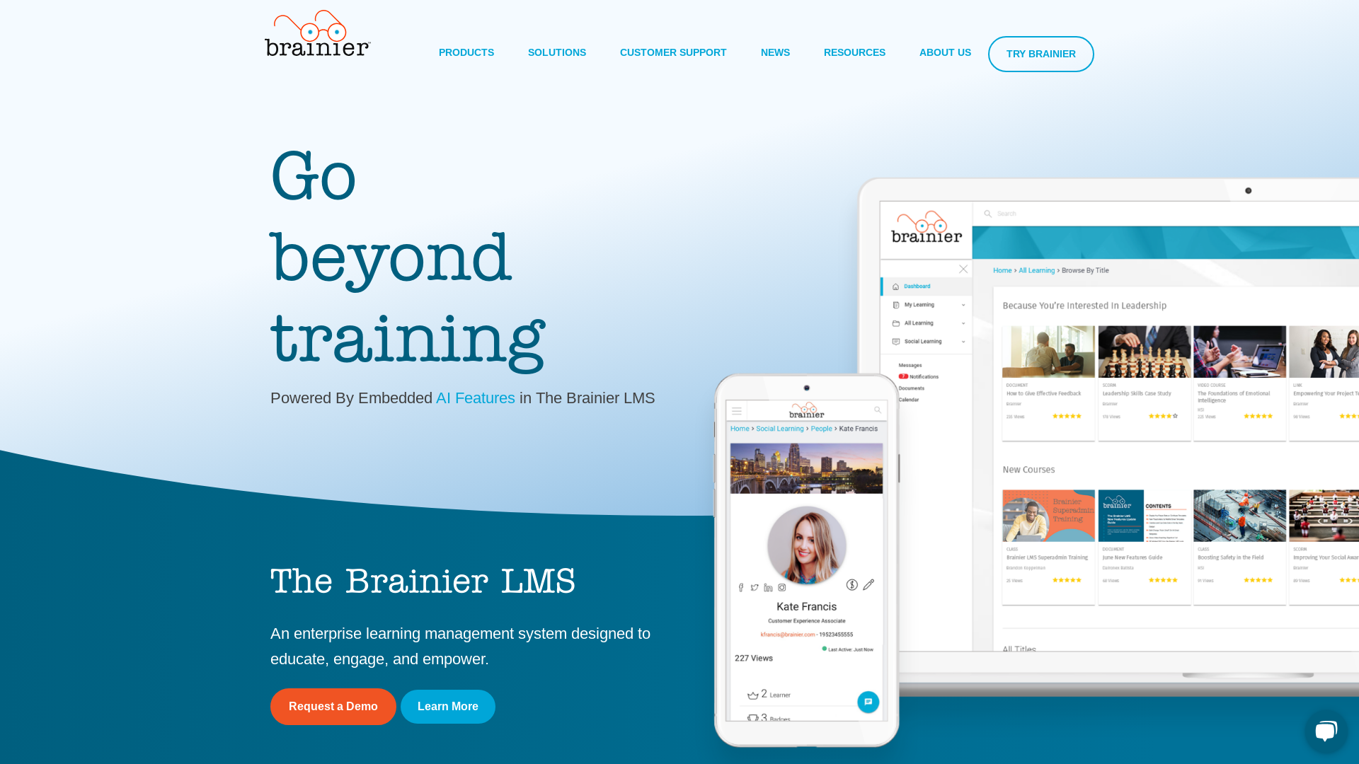 Brainier LMS